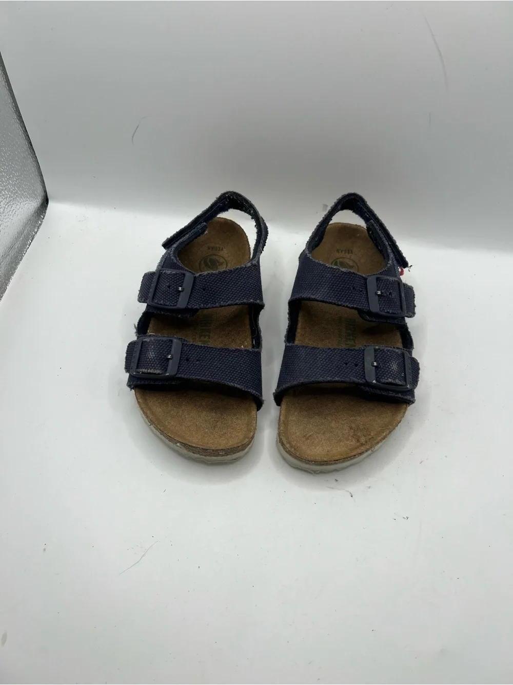 Birkenstock Navy Kids Double-Strap Open-Toe Sandals